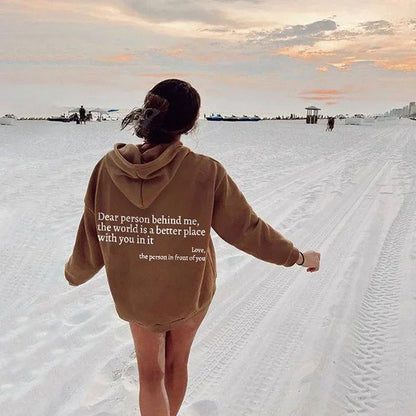 "Dear Person Behind Me" Hoodie