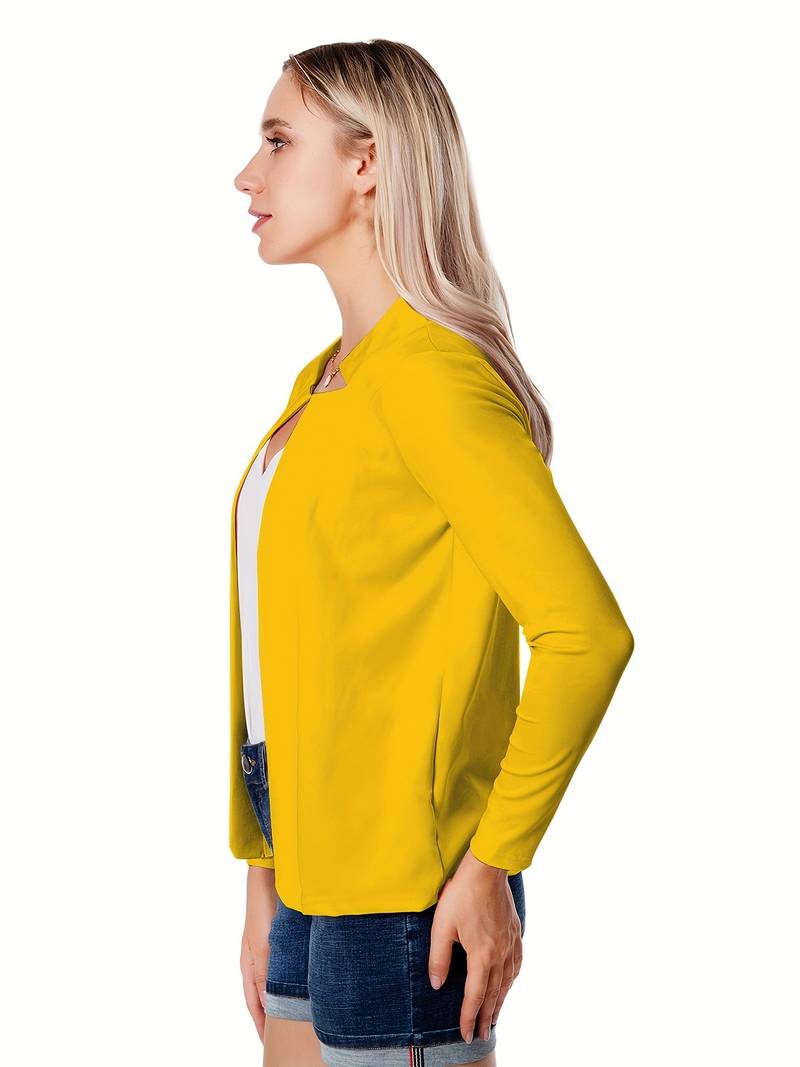 Elegant långärmad blazer