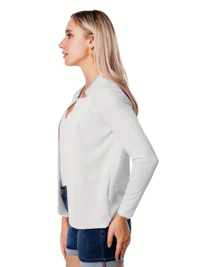 Elegant långärmad blazer