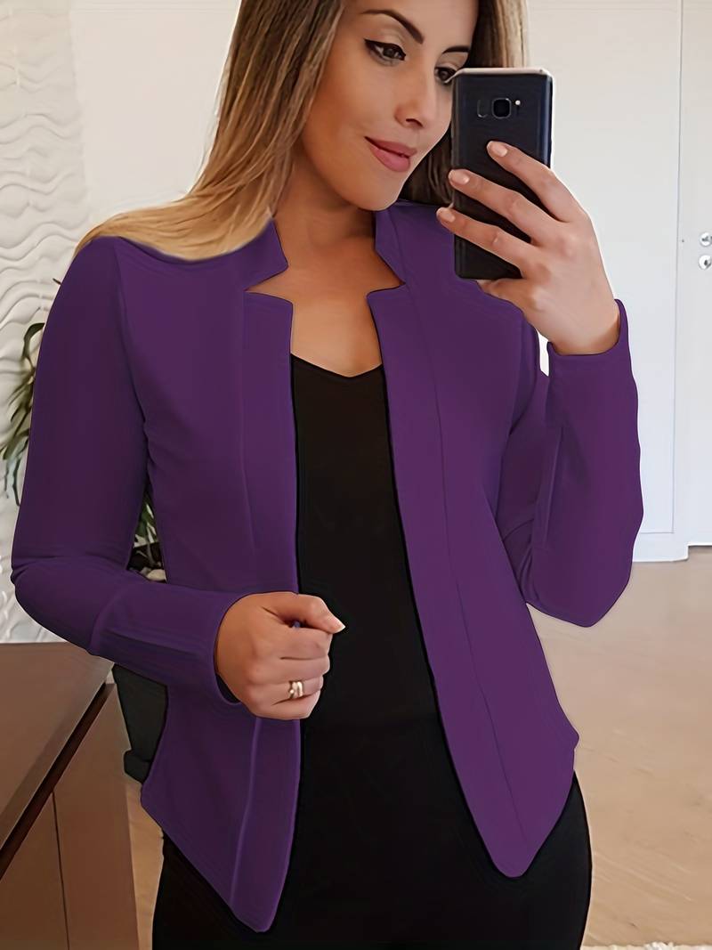 Elegant långärmad blazer