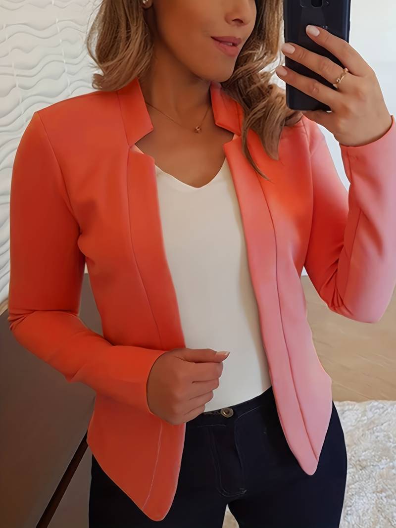 Elegant långärmad blazer