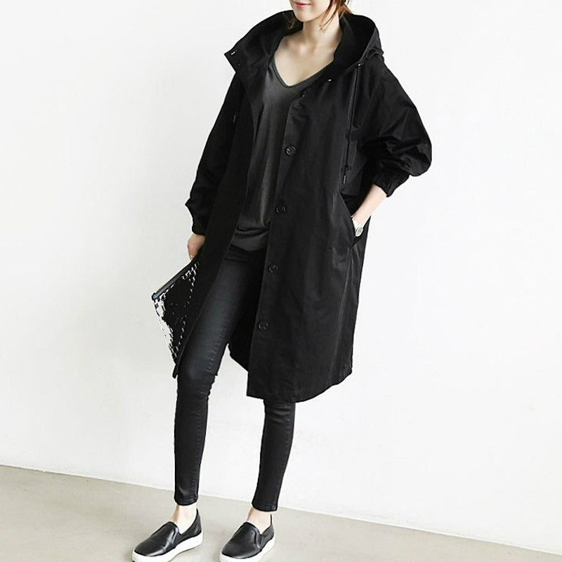 Vattenavvisande trenchcoat