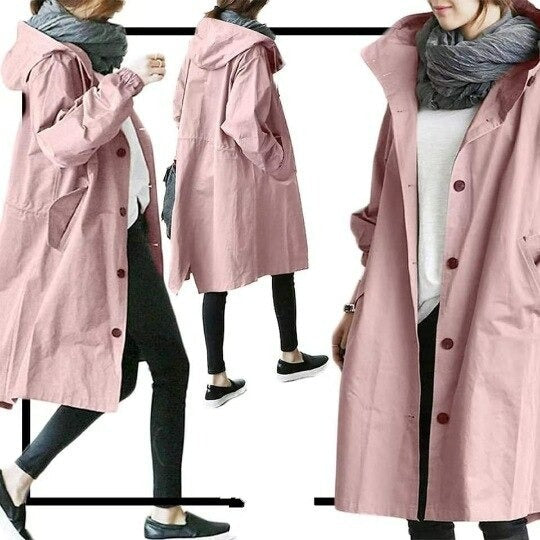 Vattenavvisande trenchcoat