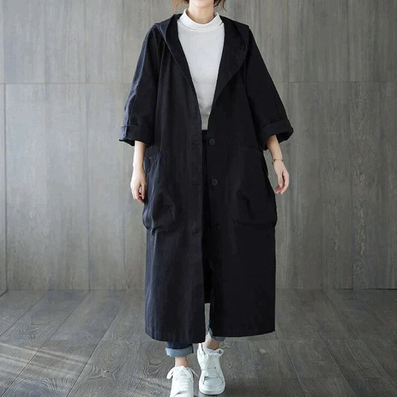 Trenchcoat med oversized look