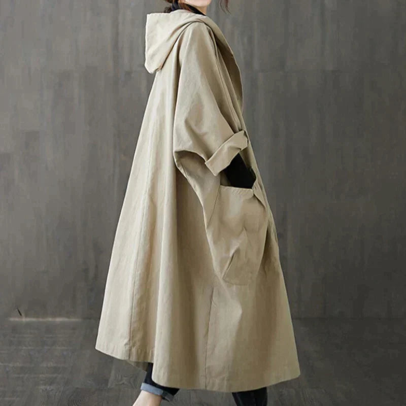 Trenchcoat med oversized look